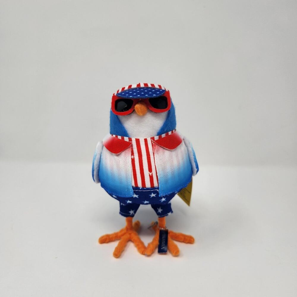 "Bubba" Patriotic 4th of July Target Sun Squad Felt Bird